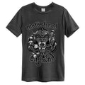 Charcoal - Front - Amplified Mens Motorhead Snaggletooth T-Shirt