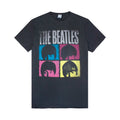 Charcoal - Front - Amplified Mens The Beatles Hard Days Night T-Shirt