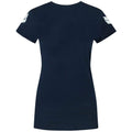 Navy - Back - Captain America: Super Soldier Womens-Ladies Logo T-Shirt