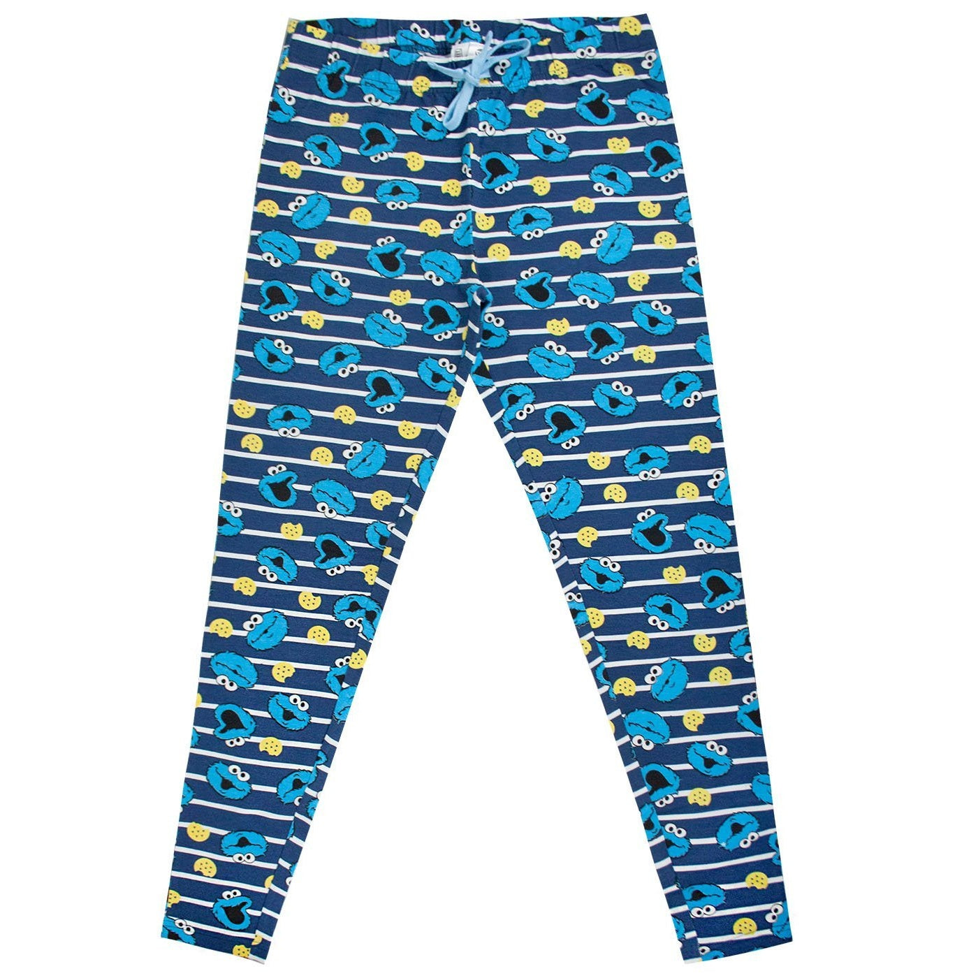 Blue - Lifestyle - Sesame Street Womens-Ladies Cookie Monster Pyjamas