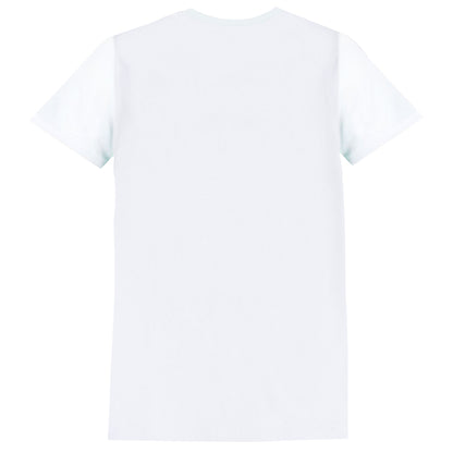 White-Green-Blue - Back - Super Mario Mens Luigi Costume T-Shirt