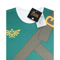 White-Green-Brown - Side - The Legend of Zelda Mens Classic Costume Cosplay T-Shirt