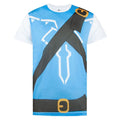 White-Blue - Front - The Legend of Zelda Mens Breath Of The Wild Costume Cosplay T-Shirt