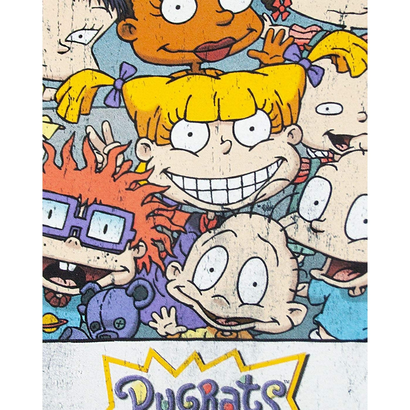 Black - Lifestyle - Nickelodeon Mens Rugrats Polaroid T-Shirt