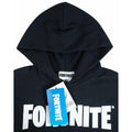 Black-White - Side - Fortnite Mens Logo Hoodie