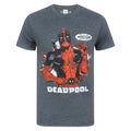 Charcoal - Front - Deadpool Mens This Is What Awesome Looks Like T-Shirt