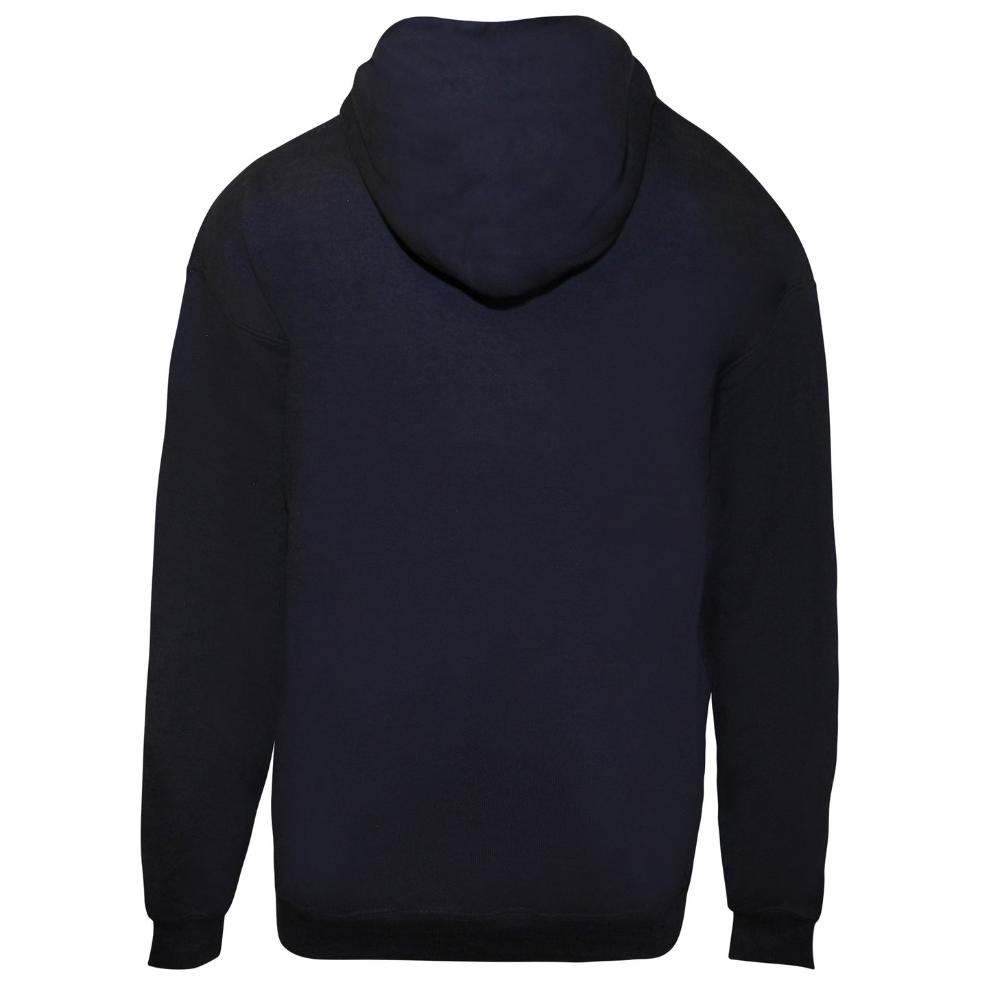 Navy - Back - Captain Marvel Womens-Ladies Logo Hoodie