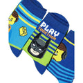 Blue - Back - Lego Movie 2 Kids-Childrens `Play Together` Assorted Socks (Pack Of 3)