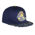 Navy - Front - Lego Movie 2 Childrens-Kids Rex Snapback Cap