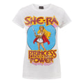 White - Front - She-Ra Womens-Ladies Princess Of Power T-Shirt