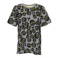 Grey - Front - Lego Ninjago Boys All Over Print T-Shirt