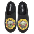 Black - Back - Guns N Roses Mens Band Logo Bullet Slippers
