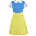 Blue-Yellow - Front - Disney Princess Womens-Ladies Snow White Costume Dress