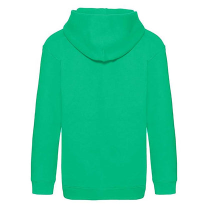 Green - Back - Minecraft Boys Creeper Inside Hoodie