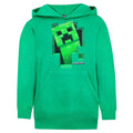 Green - Front - Minecraft Boys Creeper Inside Hoodie