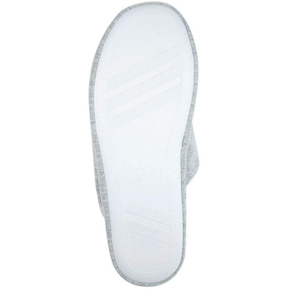 Grey - Side - Disney Minnie Mouse Sketch Womens-Ladies Slippers