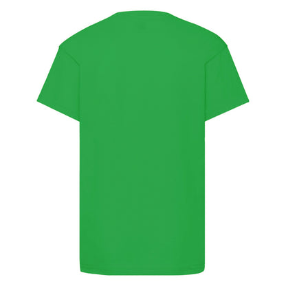 Green - Back - Minecraft Creeper Inside Boys Green T-shirt