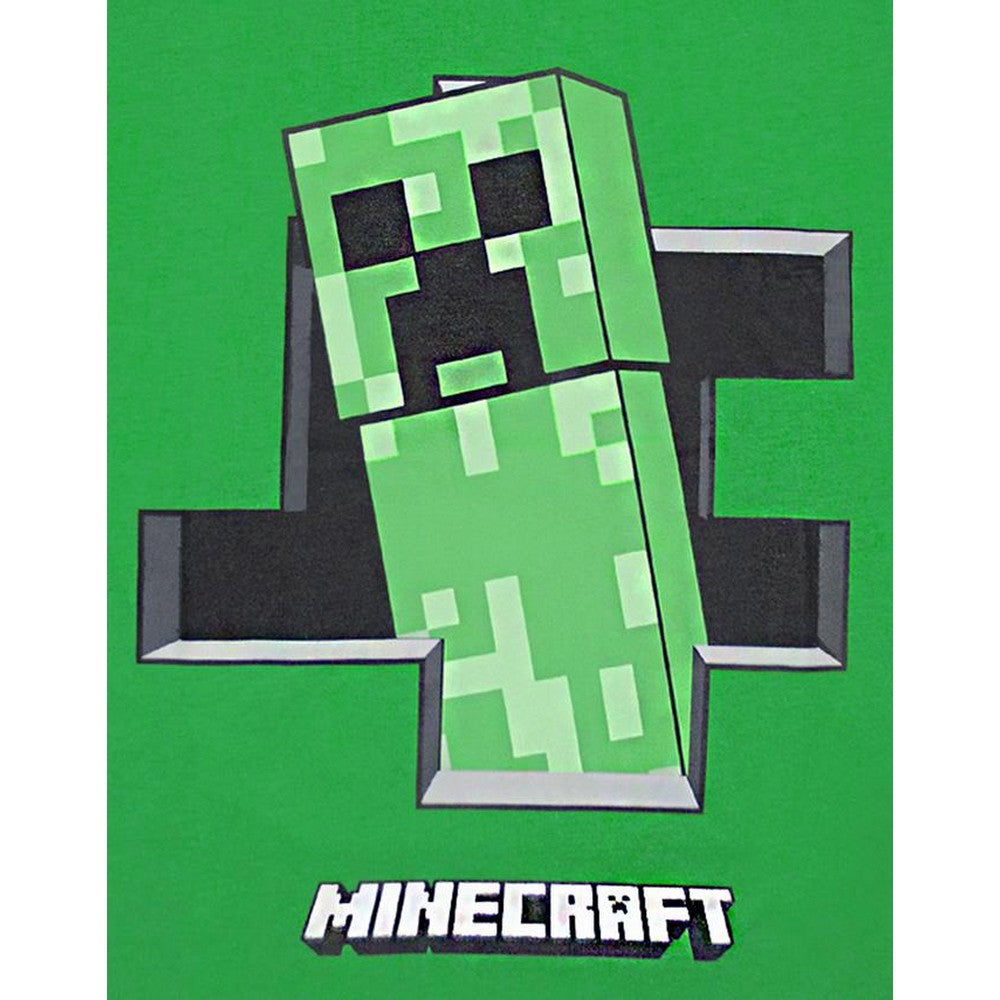 Green - Lifestyle - Minecraft Creeper Inside Boys Green T-shirt