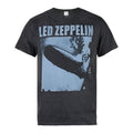 Charcoal - Front - Amplified Led Zeppelin Tour 77 Mens T-shirt