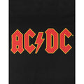 Black - Back - AC-DC Mens Logo T-Shirt