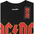 Black - Side - AC-DC Mens Logo T-Shirt