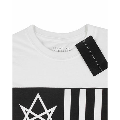 White-Black - Back - Bring Me The Horizon Mens Antivist T-Shirt