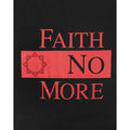Black - Side - Faith No More Mens Logo T-Shirt