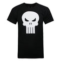 Black - Front - The Punisher Mens Logo T-Shirt