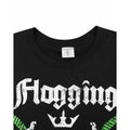 Black-White-Green - Back - Flogging Molly Mens Lion T-Shirt