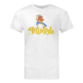 White - Front - The Muppets Mens Animal Drummer T-Shirt