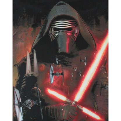 Black-Red - Lifestyle - Star Wars: The Force Awakens Mens Kylo Ren Lightsaber T-Shirt