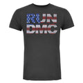 Charcoal - Front - Amplified Mens Run DMC T-Shirt