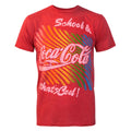 Red - Front - Junk Food Mens Coca Cola T-Shirt