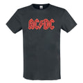 Charcoal - Front - Amplified Mens AC-DC T-Shirt