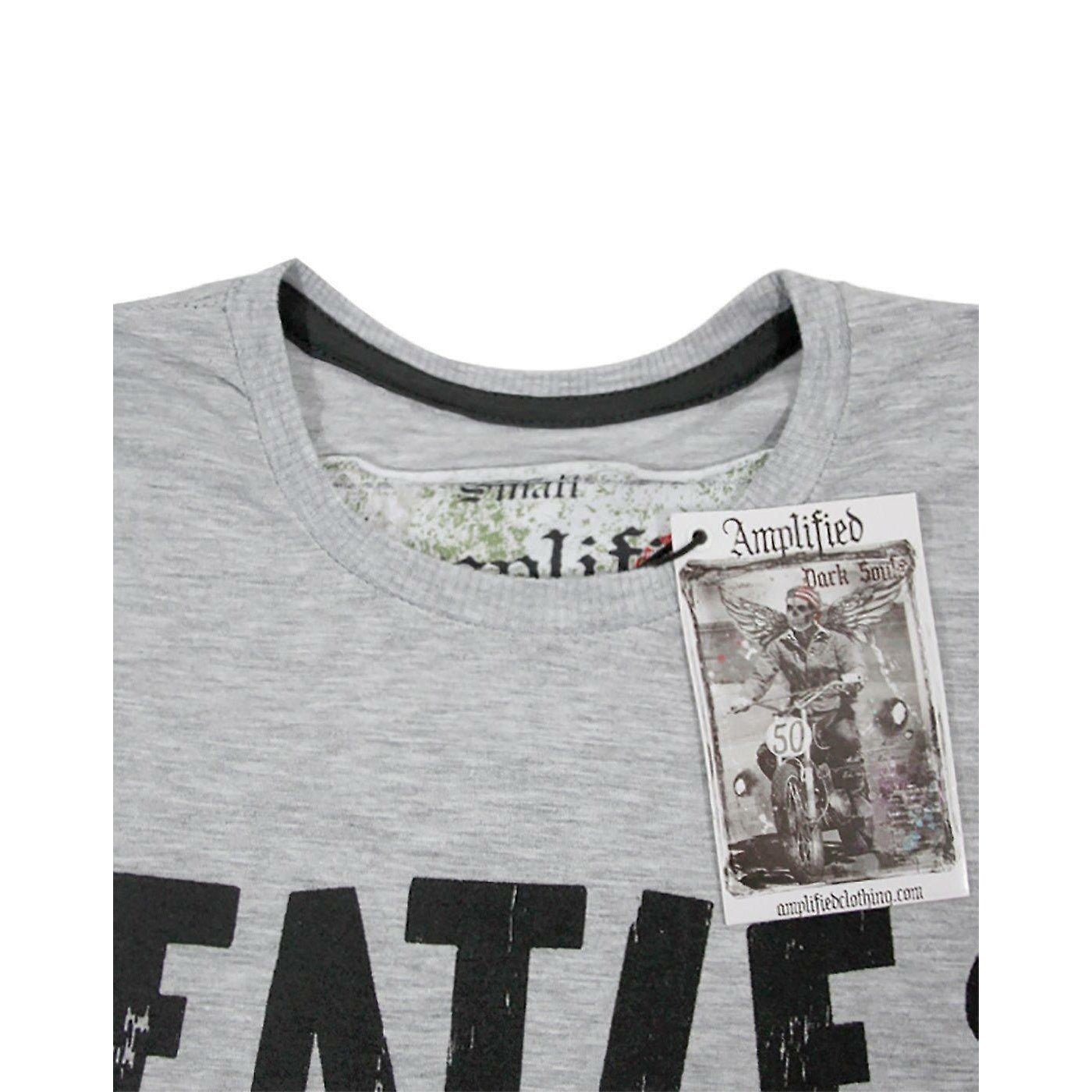 Grey - Back - Amplified Mens The Beatles T-Shirt