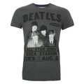 Charcoal - Front - Amplified Mens The Beatles T-Shirt