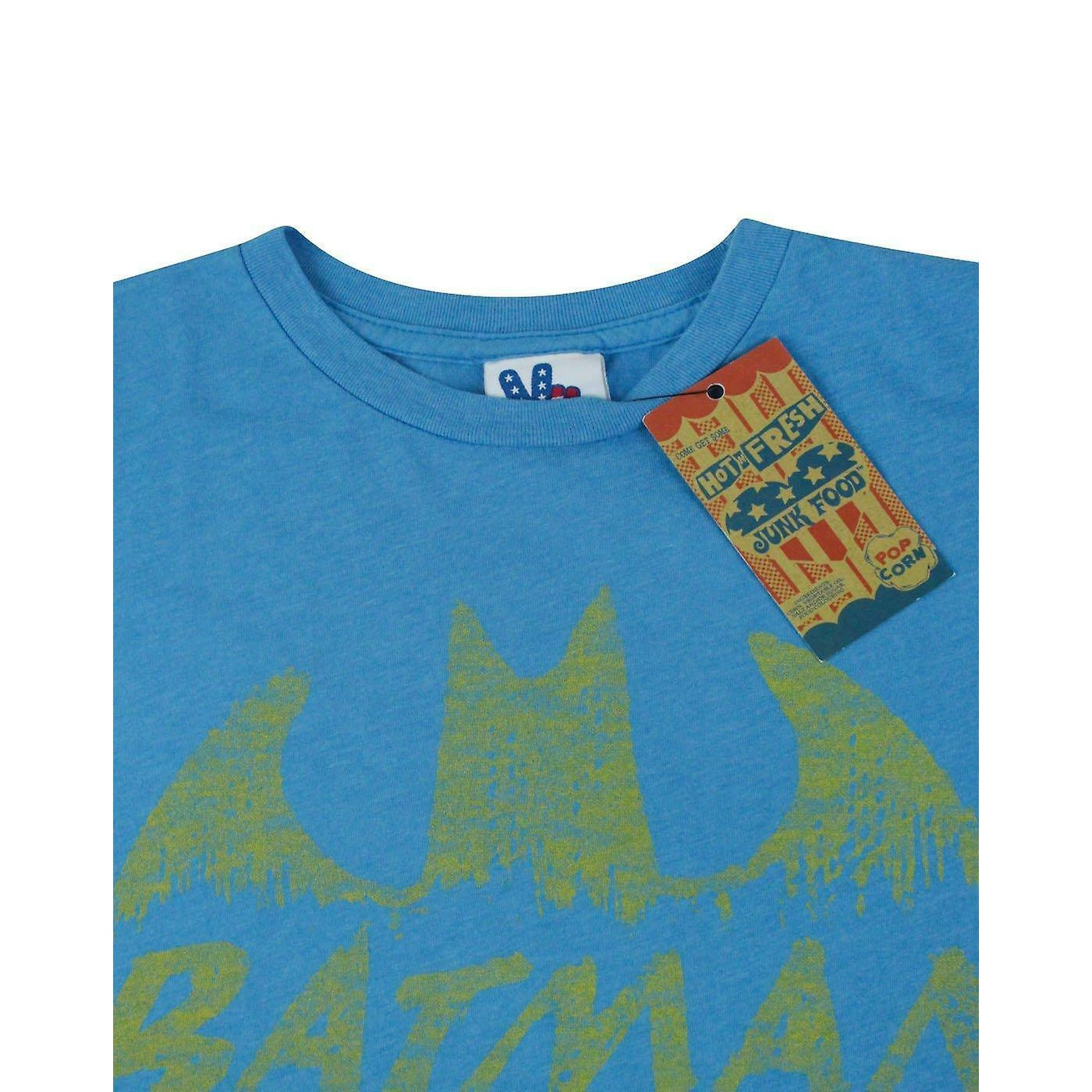 Blue-Yellow - Back - Junk Food Mens Batman T-Shirt