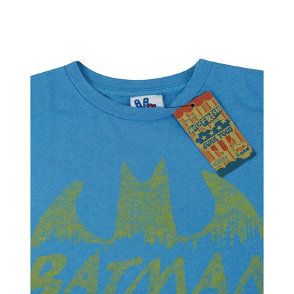 Blue-Yellow - Back - Junk Food Mens Batman T-Shirt