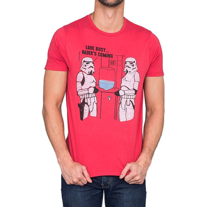 Red - Side - Junk Food Mens Vader´s Coming Star Wars T-Shirt