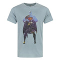 Blue - Front - Junk Food Mens Superman Cosmic T-Shirt