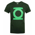 Green - Front - Green Lantern Mens Logo T-Shirt