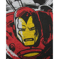 Grey Marl-Red-Yellow - Lifestyle - Iron Man Mens T-Shirt