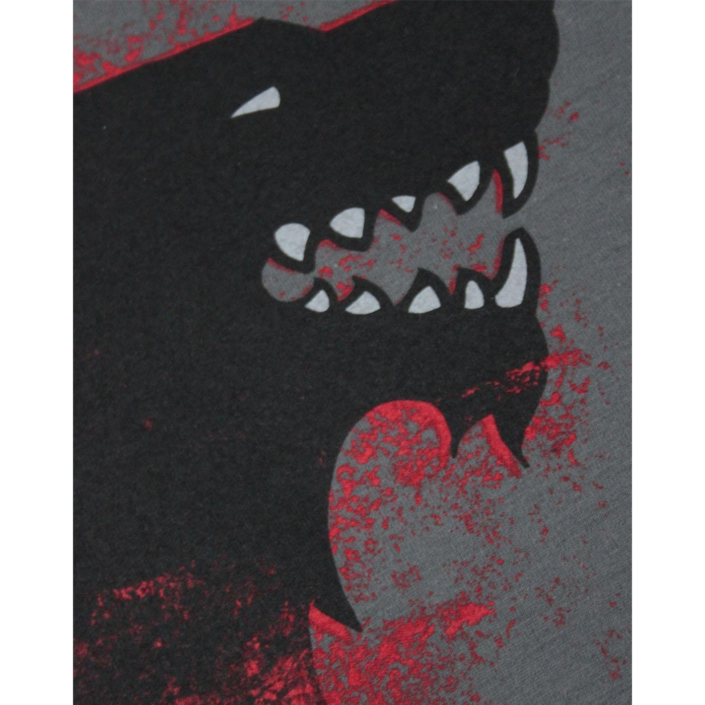 Charcoal - Lifestyle - Game of Thrones Mens Bloody Direwolf Stark T-Shirt