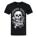 Black - Front - Flogging Molly Mens Rose T-Shirt