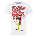 White-Red - Front - The Flash Mens The Scarlet Speedster T-Shirt