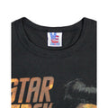 Black - Back - Junk Food Mens Portrait Spock Star Trek T-Shirt