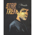 Black - Lifestyle - Junk Food Mens Portrait Spock Star Trek T-Shirt