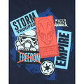 Blue - Back - Star Wars Rebels Childrens-Kids T-Shirt