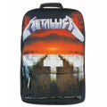 Black-Multicoloured - Front - Rock Sax Master Of Puppets Metallica Backpack
