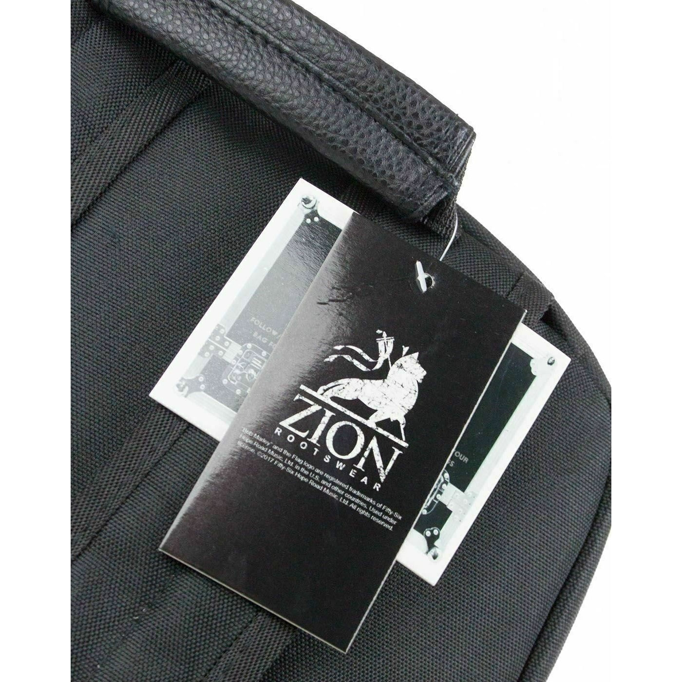 Black - Pack Shot - Rock Sax Roots Rock Bob Marley Backpack